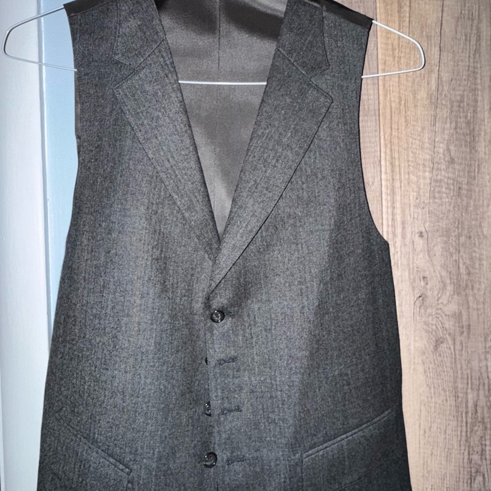 Classic Gray Men's Vest